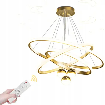 Závěsné svítidlo AjieQaQ STROPNÍ SVÍTIDLO 3-bodové integrované LED světlo