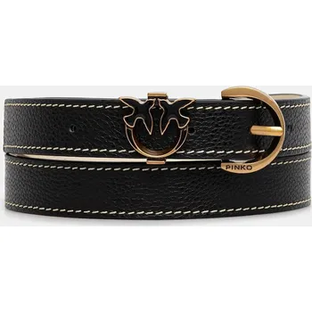 Opasek Kožený pásek Pinko 102820.A158 černá 99X, vel. S