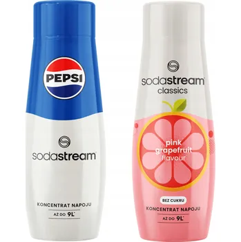 Obraz Sada koncentrátů SodaStream Pepsi + Grapefruit