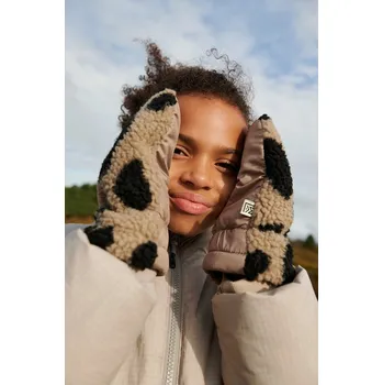 Rukavice Dětské rukavice Liewood LW17841 hnědá 84X, vel. 1-2 roky