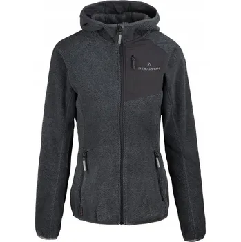 Dámská mikina Dámská mikina fleecová BERGSON EVERWARM WP Charcoal # XS