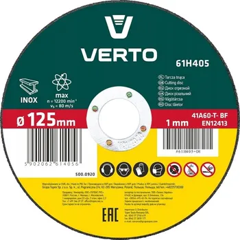 Řezný kotouč Řezný kotouč VERTO 61H405