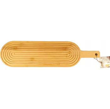 Bambusové prkénko/tác na servírování, dlouhé, 60 cm