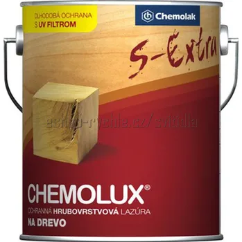 lazura Chemolak Chemolux S Extra 0,75L - jedlová zeleň