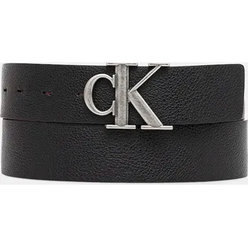Opasek Oboustranný pásek Calvin Klein pánský, černá barva, LV04D7017G 99X, vel. 85