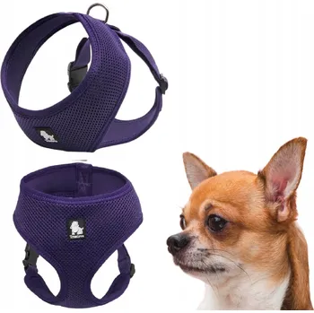 Postroj pro psa LEHKÉ postroje GUARD pro psa, štěně, BEZ TLAČENÍ Truelove měkké XL