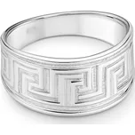 Zlatý prsten z bílého zlata se zirkony 07/223/JLGHT-11