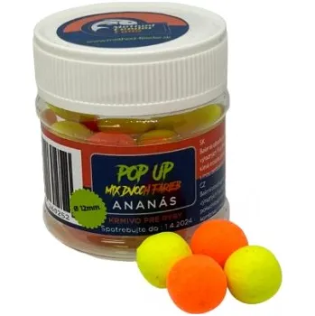 Boilies Pop Up Boilie Method Feeder Fans Fluo 12mm 50ml - Ananas