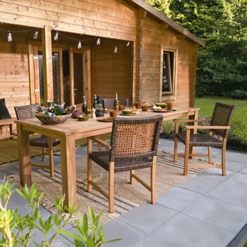 Zahradní stůl Zahradní stůl z teakového dřeva Tuindeco