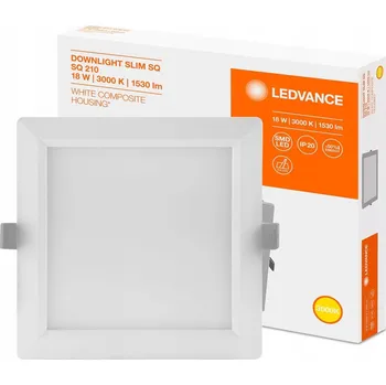 Stropní svítidlo přisazené Ledvance 18 W s integrovaným LED zdrojem, 22,5 cm, bílé