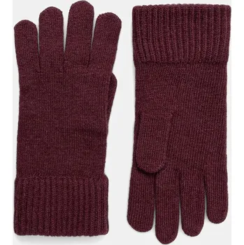 Rukavice Vlněné rukavice United Colors of Benetton 1202U0725 burgundské 93X, vel. L