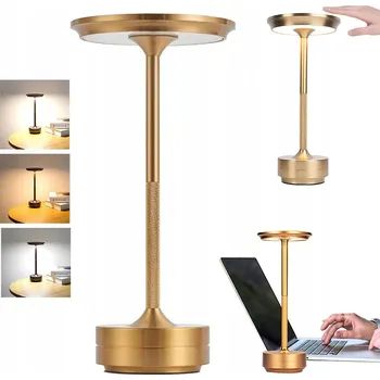 Lampička STOLNÍ LAMPA RETRO DOTYKOVÁ DO PRACOVNY, JÍDELNY NEBO BARU