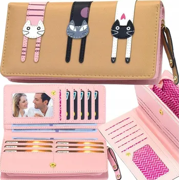 EdiBazzar peněženka eko kůže béžová - dámská