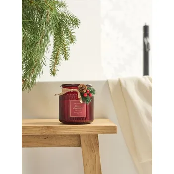 Svíčka Sinsay - Vonná svíčka Merry Cranberry - červená - 875FV-33X - 875FV-33X-ONE