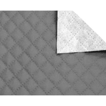 Prošev šedá, vzor káro, metráž, látka