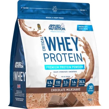 Protein Critical Whey - Applied Nutrition Příchuť: čokoládový milkshake, Balení (g): 900 g