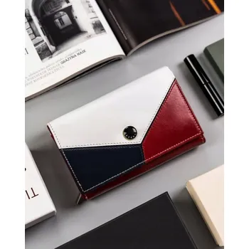 Peněženka Peterson peněženka z pravé kůže, vícebarevná - dámská