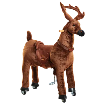 Vánoční dekorace Mechanický jezdicí sob Ponnie Snorri M