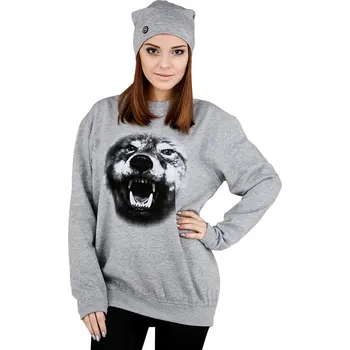 Dámská mikina Mikina značky UNDERWORLD unisex Wolf Velikost: XL, Kód produktu: U4532AP