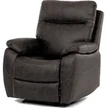 TV-4092 COF3 - Polohovací křeslo, hnědá, látka vintage, TV-4092 COF3