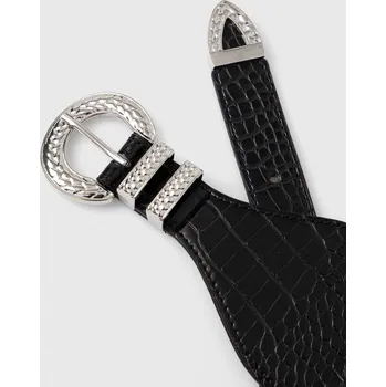 Opasek Pásek Morgan 3ANDY 3ANDY.ARGENTE/NOIR černá 99X, vel. 75