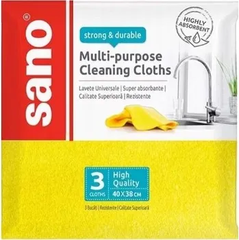 Utěrka Multifunkční utěrky Sano Brite Cloth (3 ks)