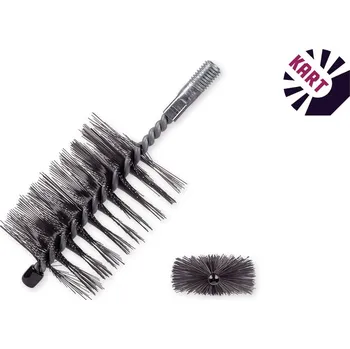 Brusný kartáč KART Rourový kartáč hranatý 35 x 70 mm - ocel