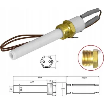 Zapalovač Zapalovač Kipi topné těleso pelety 250W keramické