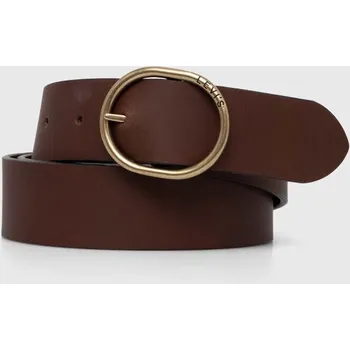 Módní doplněk Pásek Levi's 37460.0084 hnědá 88X, vel. 75