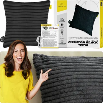 Polštář Elektrický vyhřívací polštář 40X40 cm USB-C 3 úrovně ohřevu