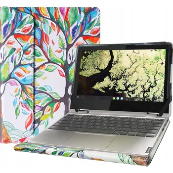 Pouzdro na mobilní telefon POUZDRO NA NOTEBOOK CHROMEBOOK LENOVO C330 11.6" EKO KŮŽE BAREVNÉ ZAVÍRACÍ