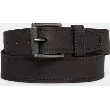 Opasek Kožený pásek Aeronautica Militare pánský, hnědá barva, CP0237UPL00181 89X, vel. 100