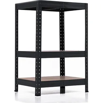 regál Policový regál Trestles RH 900x600x300, nosnost 1050 kg, 3 police Barva: černá