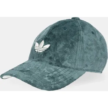 Kšiltovka Velurová kšiltovka adidas Originals Liberty JW8017 zelená 97A, vel. S/M