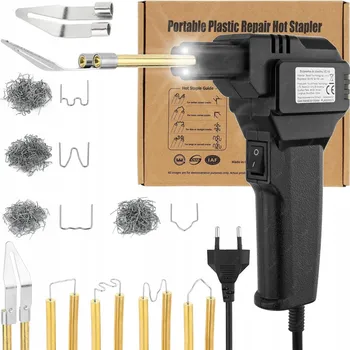 Svářečka SVAŘOVACÍ ZAŘÍZENÍ NA PLASTY, ZSVAŘOVAČKA, HORKOVZDUŠNÁ PISTOLE XC-50 50W + NÁSTAVEC NA PLASTY (LYŽE)