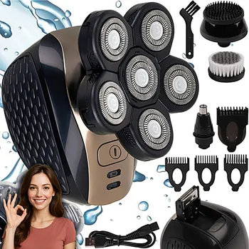 Holicí strojek HOLICÍ STROJEK ELEKTRICKÝ BEZDRÁTOVÝ HOLICÍ STROJEK NA TĚLO VOUSŮ XXL