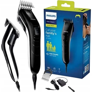 Strojek na vlasy Zastřihovač vlasů Philips s 11 nastaveními, černý