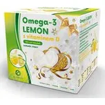 Omega-3 LEMON s vit.D tobolek180+60 Galmed