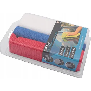 Utěrka UTĚRKY Z MIKROVLÁKNA 3 KS ČISTICÍ HADŘÍKY