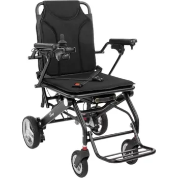 Invalidní vozík Ultralehký elektrický invalidní vozík SMART-TIM, černý