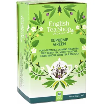 Čaj English Tea Shop BIO čaj MIX Vrcholně zelený 20 sáčků