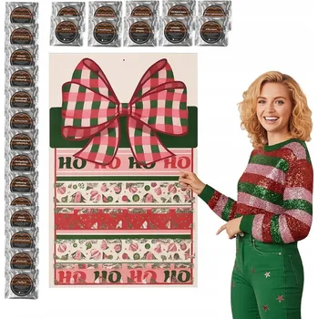 Káva ADVENTSKÝ KALENDÁŘ S KÁVOU 2025 - 24 chutí mletá káva dárek k Vánocům