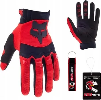 Moto rukavice Motocyklové rukavice Fox Dirtpaw vel. M červeno-černé