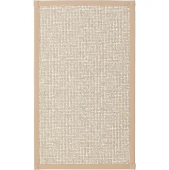 Koberec BĚHOUN PLETENÝ BÉŽOVÝ PROTISKLUZOVÝ DO PŘEDSÍNĚ 75 X 45 CM POLYESTER