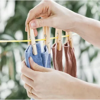 Kolíček na prádlo Dřevěný kolíček na prádlo, balení 24 ks