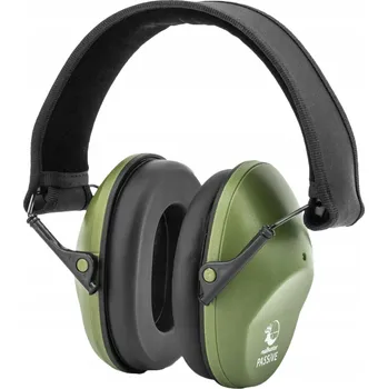 Sluchátka Střelecká sluchátka RealHunter pasivní olivová pro střelnice