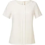 Brook Taverner Blůza Felina s krátkým rukávem a zlatým zipem Barva: béžová krémová, Velikost: 52 BR801