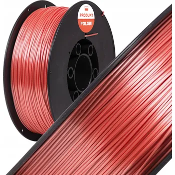Filament FILAMENT Plastspaw PLA SILK 1 kg pro AMS 1,75 mm Červená Světlá Lesklá