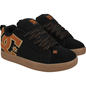 Pánské tenisky boty DC Court Graffik - Black/Brown/Gum 44.5