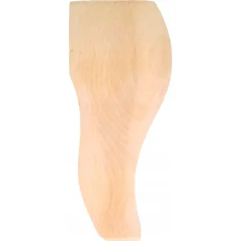 Obraz Dřevěné nohy nožičky k nábytku noha Ludvík k fotelu 15 cm kopyto lakované